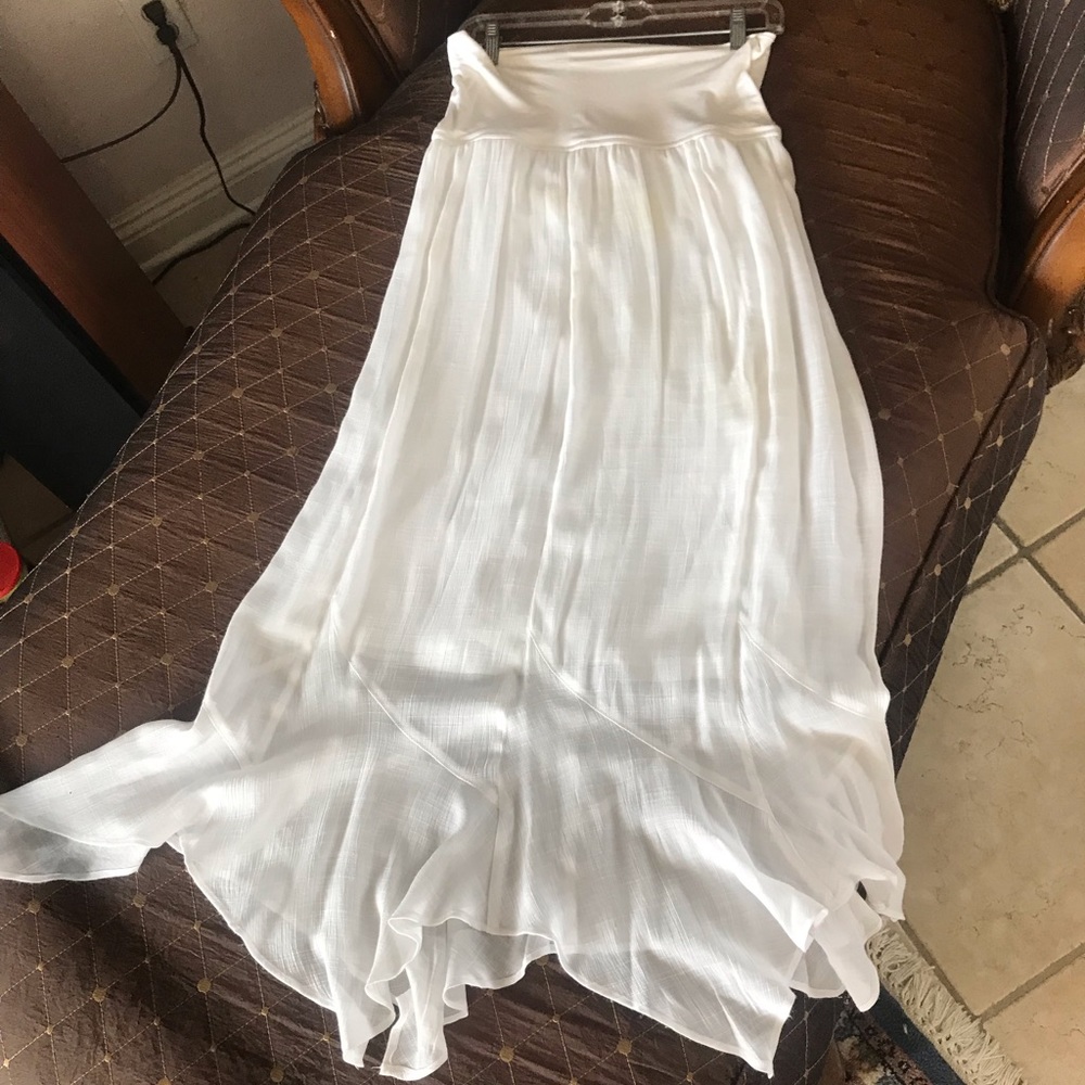White Skirt Maxi length
